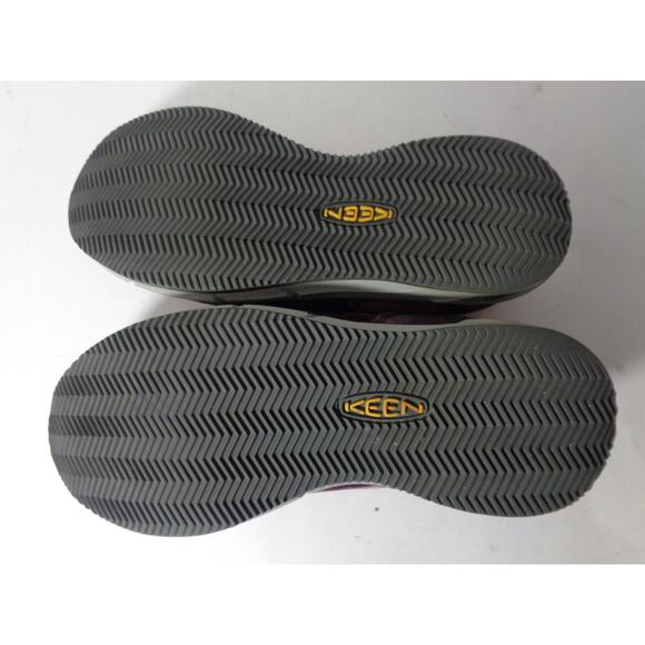 KEEN Womens US 5.5M EUR 35.5 Purple leather & mesh Keen Cush ballet flats shoe - Picture 7 of 7